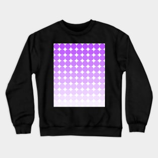 Purple Gradient Dots Crewneck Sweatshirt